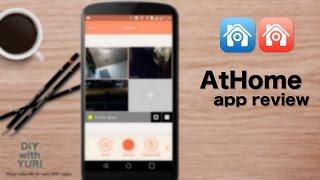 AtHome app review: turn your old smartphone into a do it yourself home security system