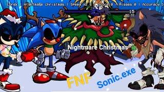 FNF Sonic.exe Nightmare Christmas  