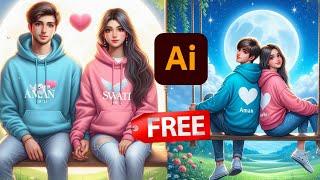 couple ai trending image || ai images generator || bing image creator || bing image generator