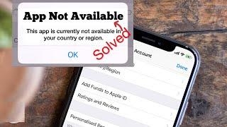 This App Is Not Available In Your Country On iPhone Easy Download iOS 14