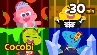 Learn Colors with ZombiesColor Songs For Kids and More! | Cocobi