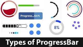 Part-08 | How to download ProgressBar for android App || How to create insert LottieFile ProgressBar