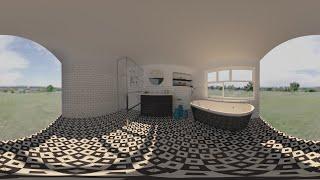 3dsMax Tutorials, How to Create 360 Panorama Image in 3Dsmax & Vray |  Using Round me