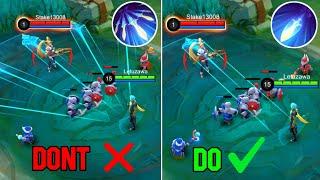 GUSION TUTORIAL: HOW TO NOT MISS COMBO WHEN MINION BLOCK THE ENEMY