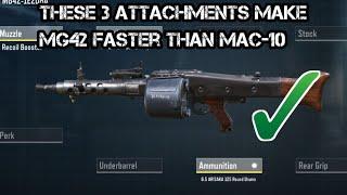 This New MG42 LMG is faster than MAC- 10 & has No Recoil in COD Mobile | Call of Duty Mobile