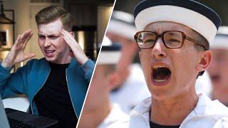 Reacting to Naval Academy Basic Training!