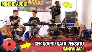 KENDANGNYA BIKIN GITARIS TUTUP TELINGA ‼️ CEK SOUND SATU PERSATU SAMPAI JADI MIMBIE AUDIO