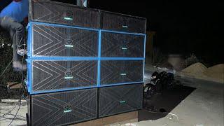 Live Testing Dj Pankaj Cabinet Dual Bass With Mid Bass