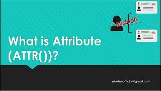 What is Attribute? Tableau Attr() Simplified| 2 min Topics| Tech talk with Niket