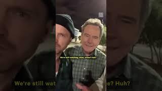 Aaron Paul & Bryan Cranston Roast Man For Not Watching ‘Breaking Bad’