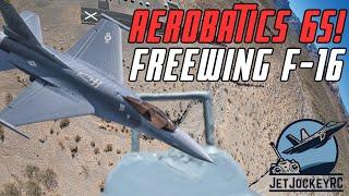 Stunning Aerobatics on Freewing F-16 64mm 6s!