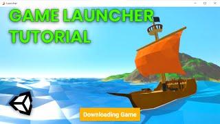 How to Make a Game Launcher and an Auto Updater With WPF | C# Game Launcher Tutorial