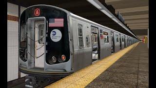 OpenBVE Roleplay: NYC Subway R179 A Local to Far Rockaway