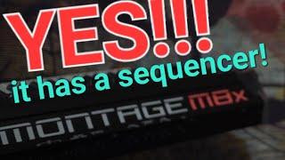 Yamaha Montage M: Sequencer - Detailed Overview - YES!!! It Has A Sequencer!