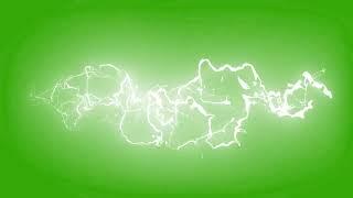 Green screen eletric lightning