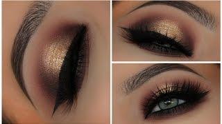 Gold & Black Halo Smokey Eyes | Amys Makeup Box