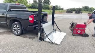 Liftgator - Full Installation and use Video on the Industry’s Only Removable Pickup Truck Liftgate