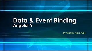 Angular 9 Event binding | Data and Event binding in angular | Angular tutorial 2020 - Event binding