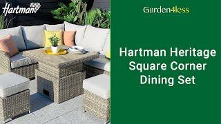 Hartman Heritage square corner dining set - A Closer A Look At