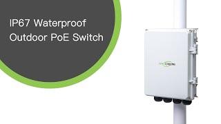 IP67 Waterproof Outdoor PoE switch