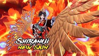 Shiranui 's Dazzling Treasure exclusive skin "Scarlet Beauty" | Onmyoji Arena