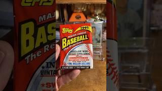 1991 #Topps #baseballcards #junkwax #packopening