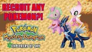 RECRUIT ANY POKEMON GLITCH/EXPLOIT (Pokemon Mystery Dungeon Explorers of Time/Darkness/Sky)