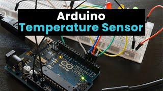 Arduino DS18b20 Temperature Sensor Setup