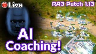 Having an AI coach me in competitive Red Alert 3! (New Patch 1.13 + Tacitus)