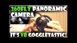 360fly Panoramic 360 HD Video Camera VR Cardboard Unboxing