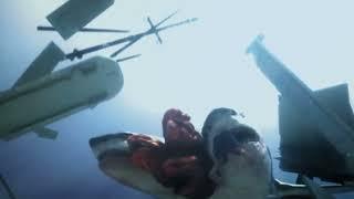 3 headed shark attack death scene