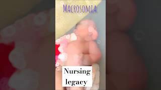 Macrosomia Baby|| #nursing #newborn #ot #dutytime #ytshort #ytviral #yt