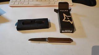 Unboxing Fox Knives Vulpis