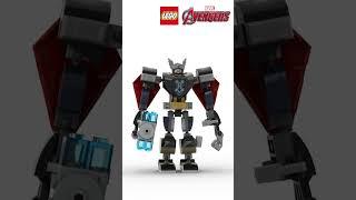 LEGO Avengers Thor-mech Armor 76169 레고 어벤져스 토르멕 아머 #shorts