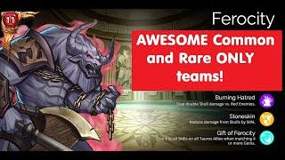 Gems of War New Player Guide: 7 Best Common & Rare Troop ONLY teams!