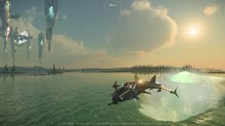 Gladius Awesome New Thruster Sounds and Water Effects Star Citizen 3.23 PTU #starcitizen