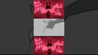 Bad romance // Radioapple  // crd: Lainy Blue #hazbinhotel #alastor #lucifer #appleradio