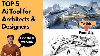 Top 5 Ai Tools For Architects and Interior designers, Best Ai to Render, Revit & Sketchup 2024