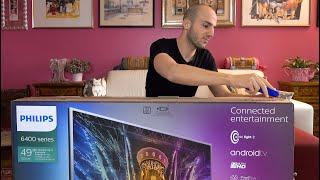 PHILIPS Ultra HD Android TV 4K • UNBOXING e SET UP