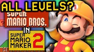 Can you remake Super Mario Bros. in Super Mario Maker 2?