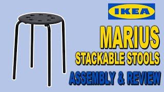 IKEA MARIUS Stackable Stools | Assembly & Review | Clueless Dad