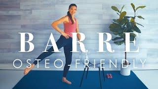 30 Minute Barre Workout for Beginners & Seniors // Osteoporosis Friendly Exercises