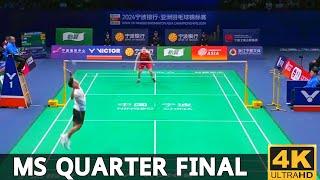 BIG QUARTER FINAL MATCH | Anthony Sinisuka GINTING Vs Li Shi FENG | Badminton Asia Championship 2024