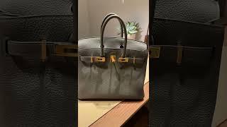 Hermès Birkin 25 Gris Meyer