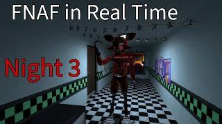 FOXY BOSS |FNAF in Real Time (Night 3)