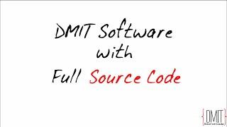 DMIT Software with Full Source Code ( SDK )