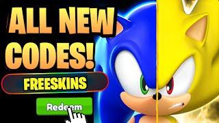 ALL NEW WORKING CODES FOR SONIC SPEED SIMULATOR IN 2023! ROBLOX SONIC SPEED SIMULATOR CODES