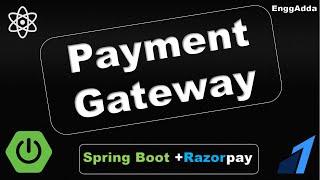 Razorpay Payment Gateway | Razorpay + Spring Boot |  Razorpay Integration in Spring Boot | Enggadda