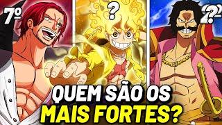 TOP 10 PERSONAGENS MAIS FORTES DE ONE PIECE