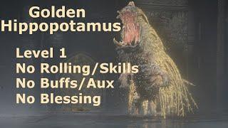 Golden Hippopotamus RL1 No Roll/Block/Skills No Buffs/Aux/Blessing No Damage